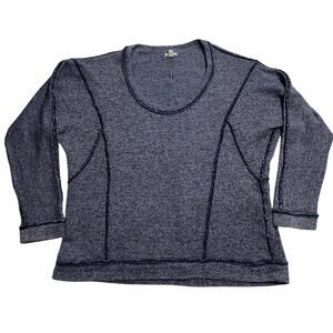 Ecote Urban Outfitters Lightweight Sweater Knit Womens Sz Small Blue Long Sleeve